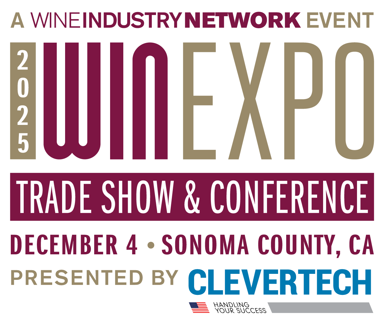 2025 WinExpo A Wine Industry Network Event with VinoDraft exhibiting Dec 4 2025 in Sonoma County
