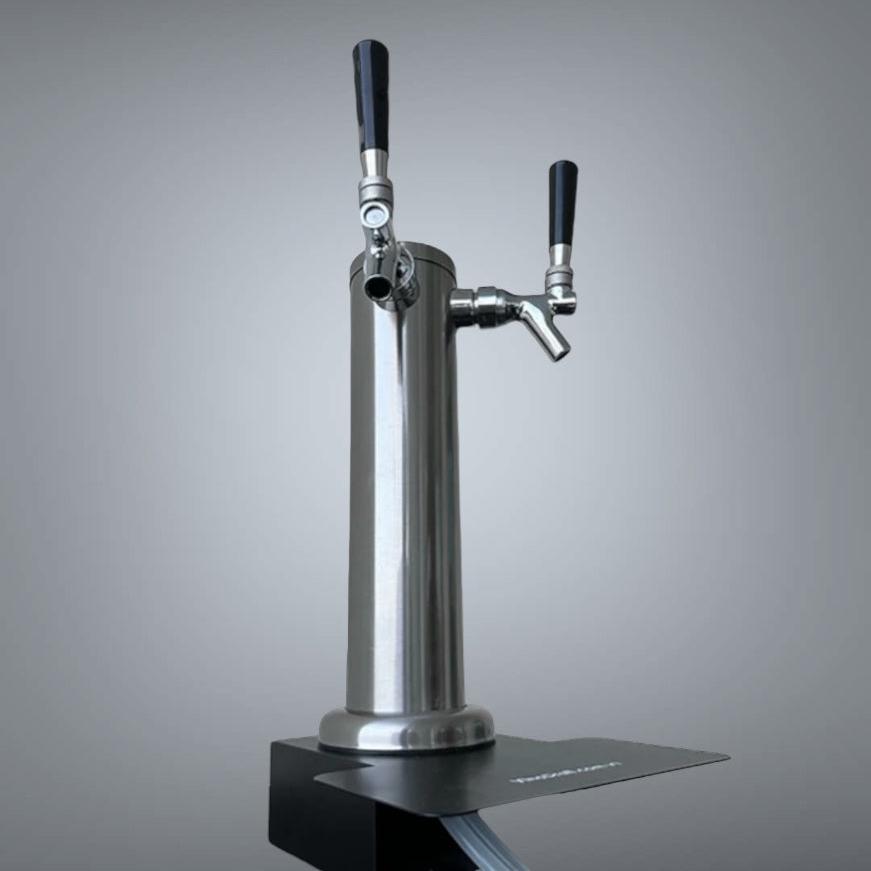 Double faucet tower kit